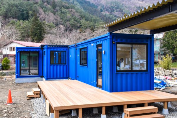 コンテナワークスのコンテナハウス施工事例